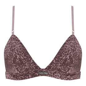 Signature Satin Triangle Bralette
