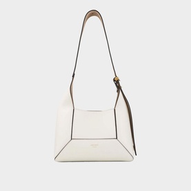 Diamond Small Leather Hobo Bag