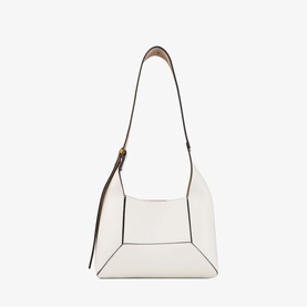 Diamond Small Leather Hobo Bag