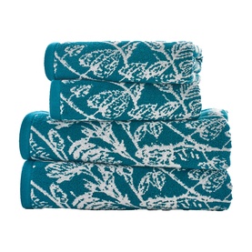 Secret Garden Towel Teal
