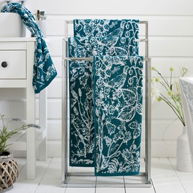 Secret Garden Towel Teal