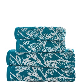 Secret Garden Towel Teal