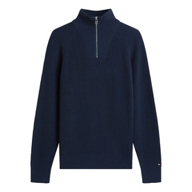 Fisherman Ribbed Knit Sweater