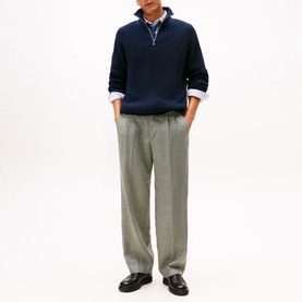 Fisherman Ribbed Knit Sweater