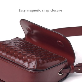 Ella Woven Crossbody Bag