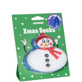 Xmas Snowman Socks