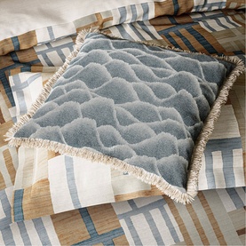 Monolith Duvet Set Amber & Sky