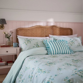 Blossom Duvet Set Aqua