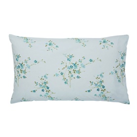 Blossom Duvet Set Aqua