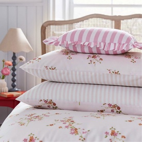 Blossom Duvet Set Pink