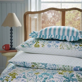 Foxglove Duvet Set Aqua