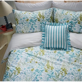 Foxglove Duvet Set Aqua