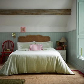 Gingham Duvet Set Green