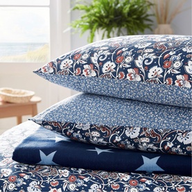 Lawrence Duvet Set Navy