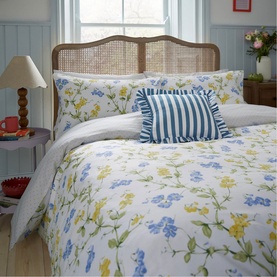 Sweetpea Duvet Set Blue
