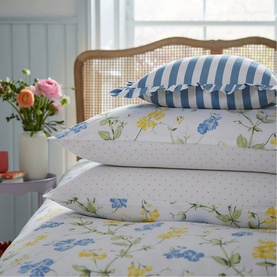 Sweetpea Duvet Set Blue