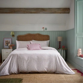 Rosebud Duvet Set Pink