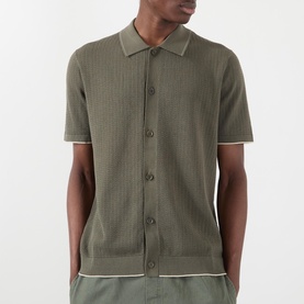 Nalo Knitted Polo Shirt