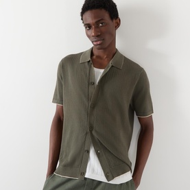 Nalo Knitted Polo Shirt