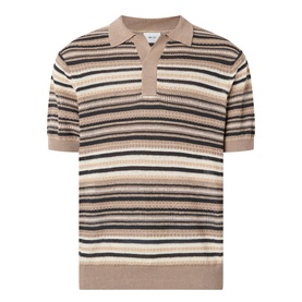 Noam Stripe Polo Shirt