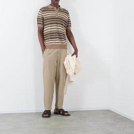 Noam Stripe Polo Shirt