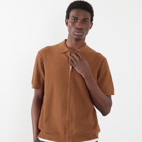 Gustav Zip Polo Shirt
