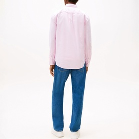 Logo Flag Single Cuff Oxford Shirt