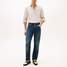 Logo Flag Single Cuff Oxford Shirt