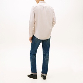 Logo Flag Single Cuff Oxford Shirt