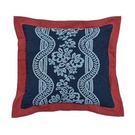Aubrey & Hykenham Cushion Indigo