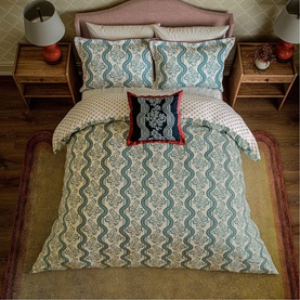 Aubrey & Hykenham Cushion Indigo