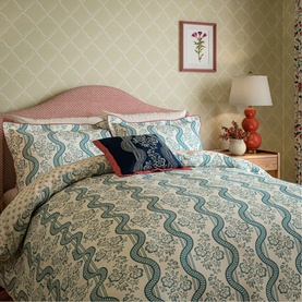 Aubery Duvet Set Indigo