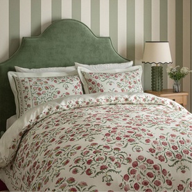Ottoman Duvet Set Rose & Olive
