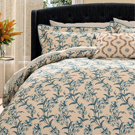Onslow Trellis Cushion Blue
