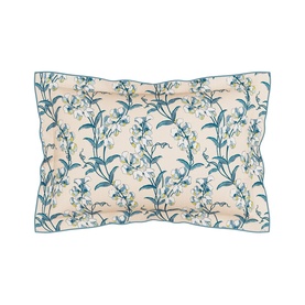 Sweet Tendrils Duvet Set Blue