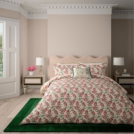 Tendrils Coordinated Bedding Green & Pink