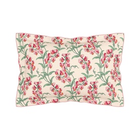 Tendrils Duvet Set Green & Pink