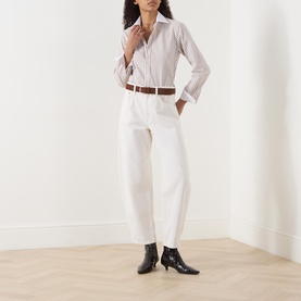 The Boyfriend Contrast Shirt