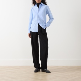 The Curved Bib Dress Shirt