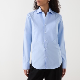 The Curved Bib Dress Shirt