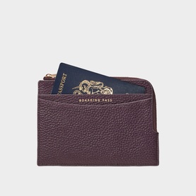 Zipped Travel Wallet