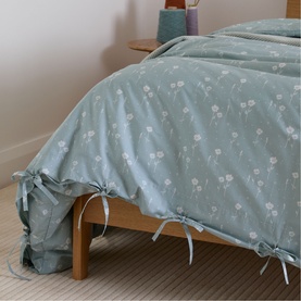 Daisy Duvet Set Sage