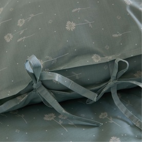 Daisy King Pillowcase Pair Sage