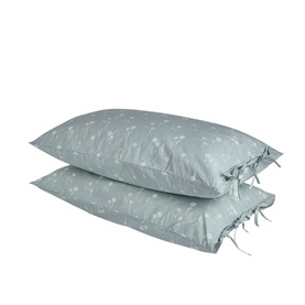 Daisy King Pillowcase Pair Sage