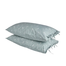 Daisy Standard Pillowcase Pair Sage