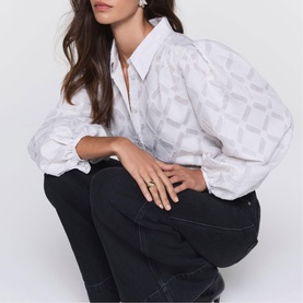 Striped Jacquard Shirt
