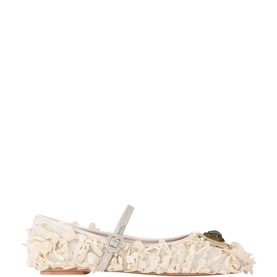 Pimlico Textured Ballet Flats