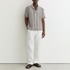 Aetos Crochet Striped Shirt
