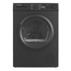 8kg Heat Pump Tumble Dryer Dark Inox