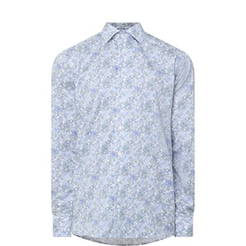 Floral Print Signature Twill Shirt